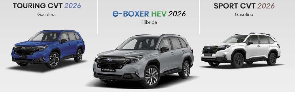 Totalmente rediseñada SUBARU FORESTER 2026