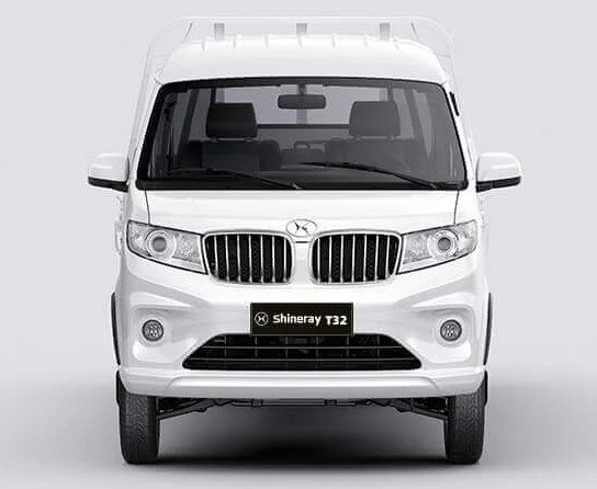 Vehículo utilitario confiable, versátil y accesible. nuevo SHINERAY T32 en México frente